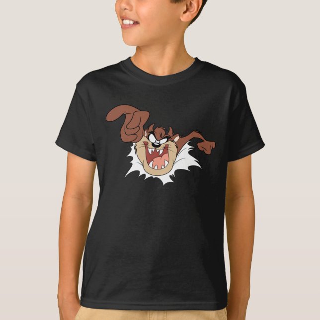 TAZ™ Burning Through Page T-Shirt (Vorderseite)