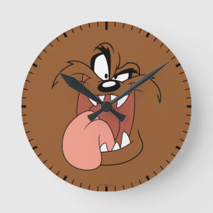 TAZ™ Crazy Smile Runde Wanduhr