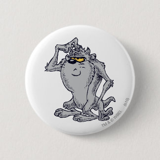 TAZ™ Denken künstlerisches Design Button