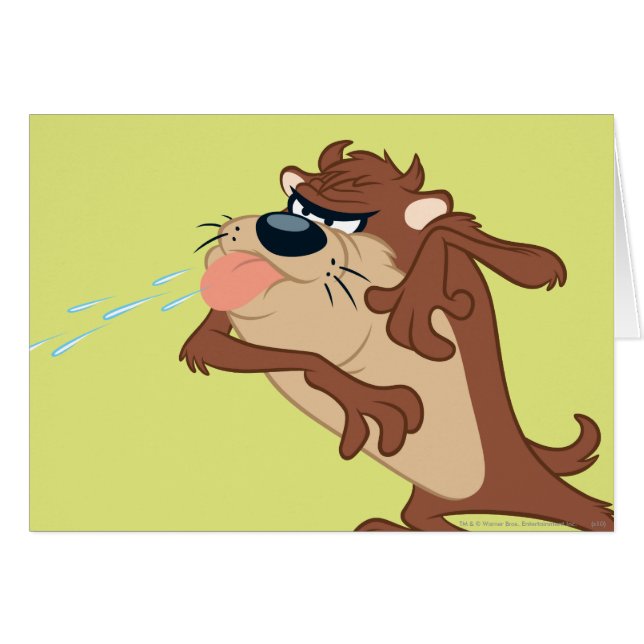 TAZ™, der die Zunge heraushält (Vorderseite (Horizontal))