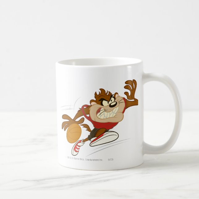 TAZ™ der Dribbling Cyclone Kaffeetasse (Rechts)