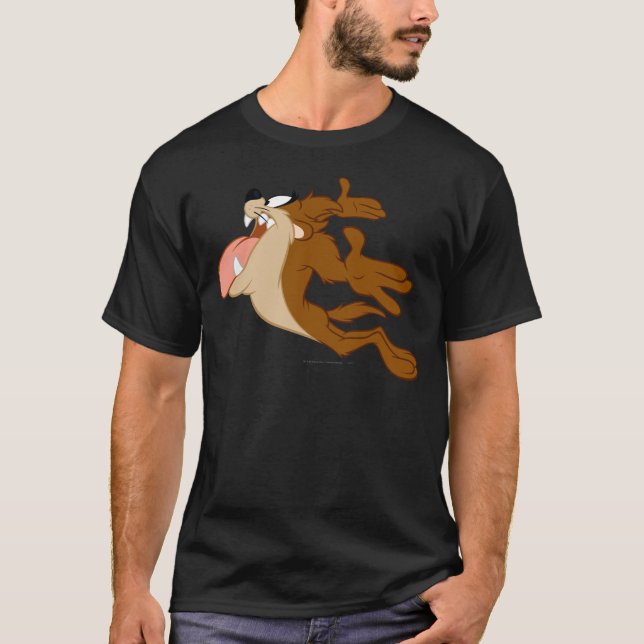 TAZ™, der durch die Luft fliegt T-Shirt (Vorderseite)
