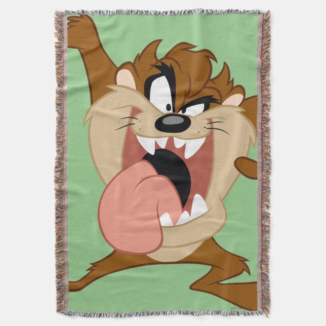 TAZ™ | Die Zunge raus halten Decke (Vorderseite Vertikal)