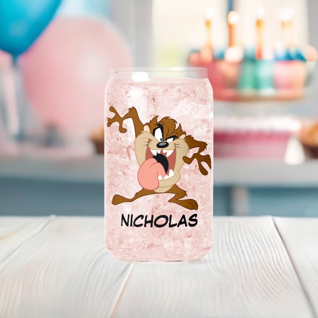 TAZ™ | Die Zunge raus halten Dosenglas (Insitu (Baby Party))