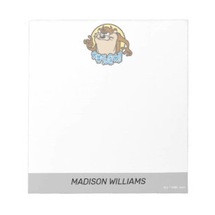 TAZ™ Expletive Circle Graphic Notizblock