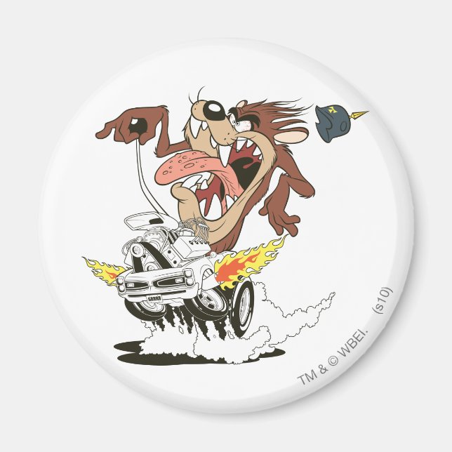 TAZ™ Furious Driving Magnet (Vorne)