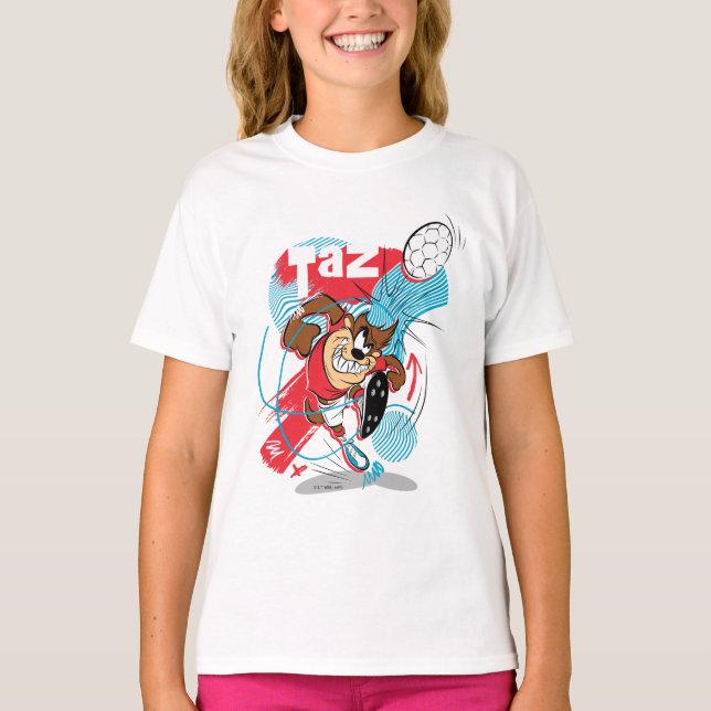 TAZ™ Headbuttball-Ball T-Shirt (Vorderseite)