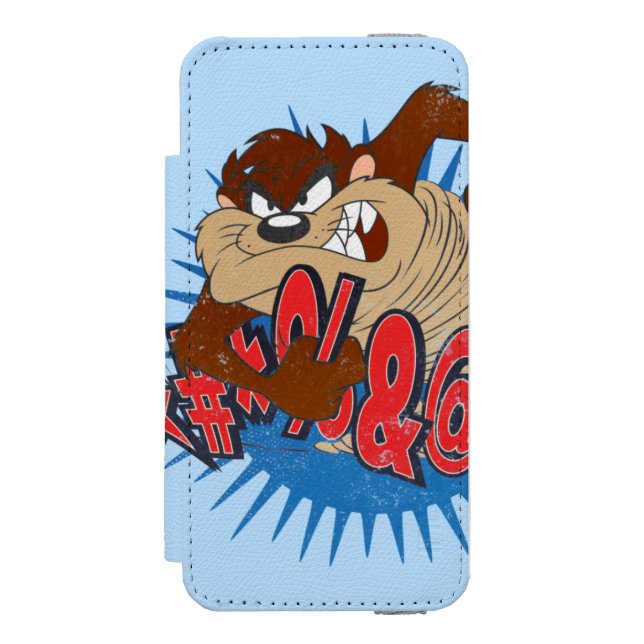 TAZ™ INCIPIO iPhone Geldbeutel-Hülle (Folio Vorderseite)