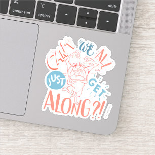 TAZ™   Können wir nicht alle einfach miteinander a Aufkleber