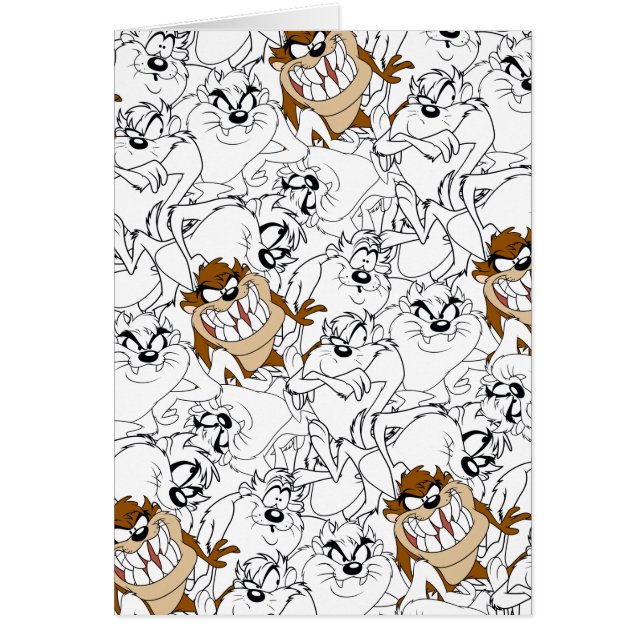TAZ™ Line Art Color Pop-Muster (Vorne)