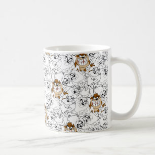 TAZ™ Line Art Color Pop Muster Tasse