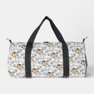TAZ™ Line Art Pop Muster Duffle Bag