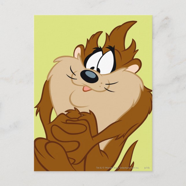 TAZ™ mit 4 Postkarte (Vorderseite)