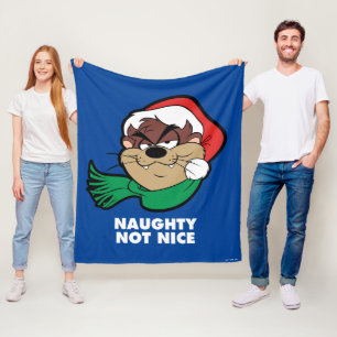 TAZ™ "Naughty Not Nice" Fleecedecke