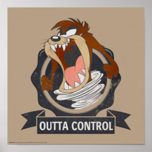 TAZ™ Outta Control Poster