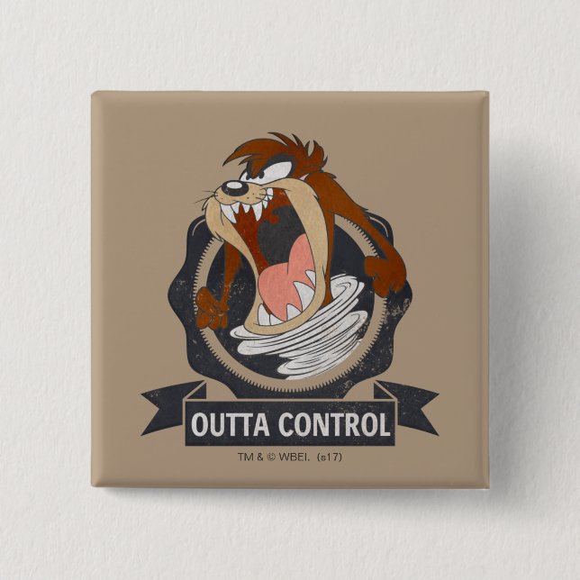 TAZ™ Outta-Kontrolle Button (Vorderseite)