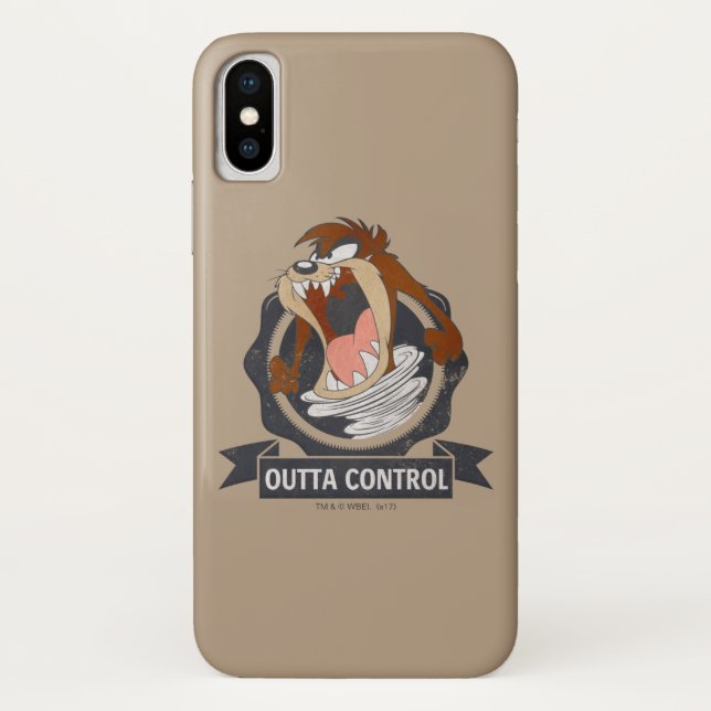 TAZ™ Outta-Kontrolle Case-Mate iPhone Hülle (Rückseite)