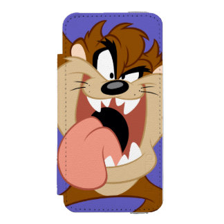 TAZ™| Seiner Zunge ausstechen Incipio Watson™ iPhone 5 Geldbörsen Hülle