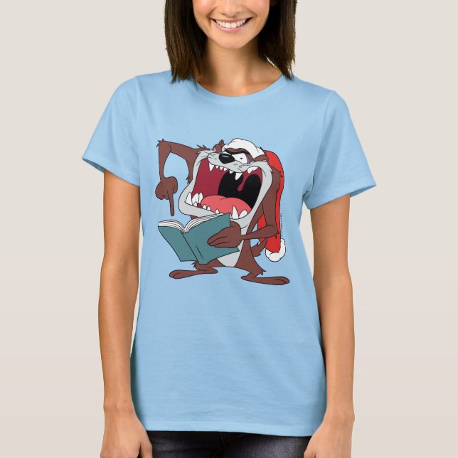 TAZ™ Singing Christmas Carols T-Shirt (Vorderseite)