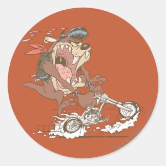TAZ™ Slick Hog Runder Aufkleber