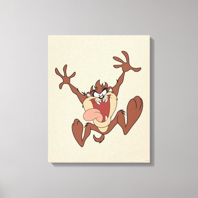 TAZ™ Sprung Leinwanddruck (Vorderseite)