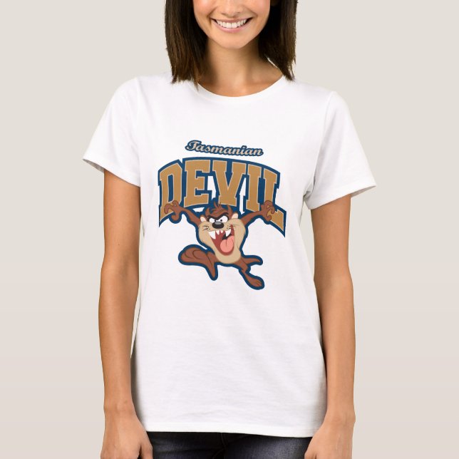 TAZ™ Tasmanian Devil Patch T-Shirt (Vorderseite)