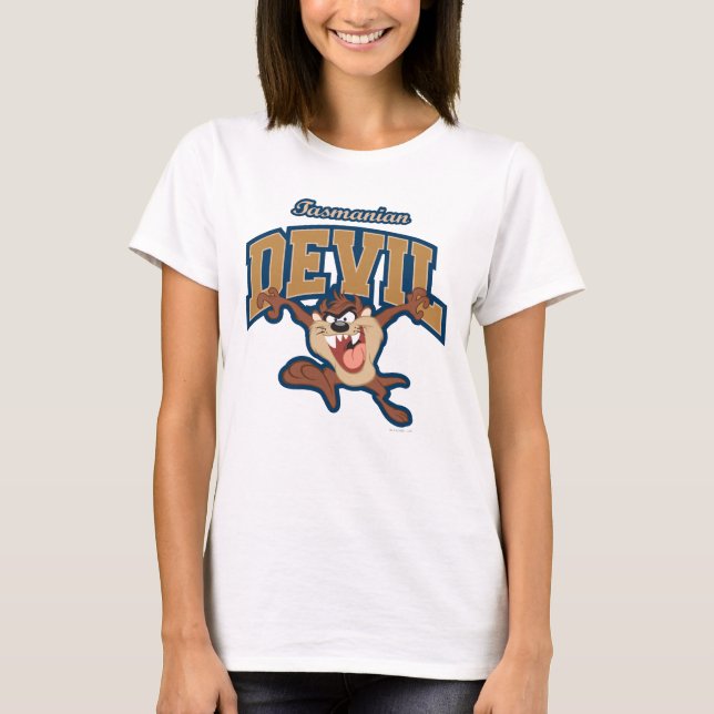 TAZ™ Tasmanian Devil Patch T-Shirt (Vorderseite)