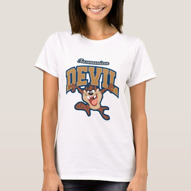 TAZ™ Tasmanian Devil Patch T-Shirt (Vorderseite)