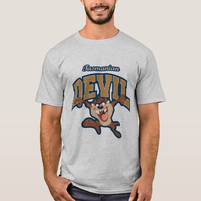 TAZ™ Tasmanian Devil Patch T-Shirt (Vorderseite)