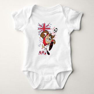 TAZ™ Team Australia Fußball Grafik Baby Strampler