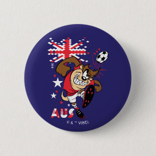 TAZ™ Team Australia Fußball-Grafik Button