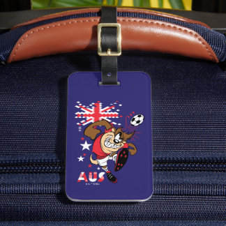 TAZ™ Team Australia Fußball-Grafik Gepäckanhänger