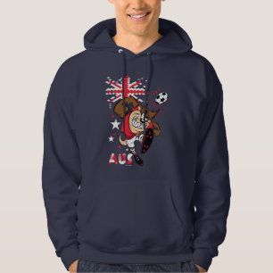 TAZ™ Team Australia Fußball-Grafik Hoodie