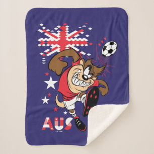 TAZ™ Team Australia Fußball-Grafik Sherpadecke