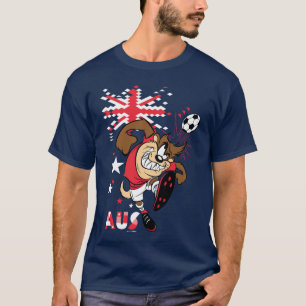 TAZ™ Team Australia Fußball-Grafik T-Shirt