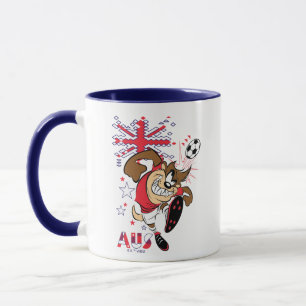 TAZ™ Team Australia Fußball-Grafik Tasse