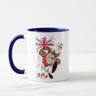 TAZ™ Team Australia Fußball-Grafik Tasse