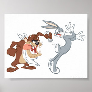 TAZ™ und BUGS BUNNY™ Poster