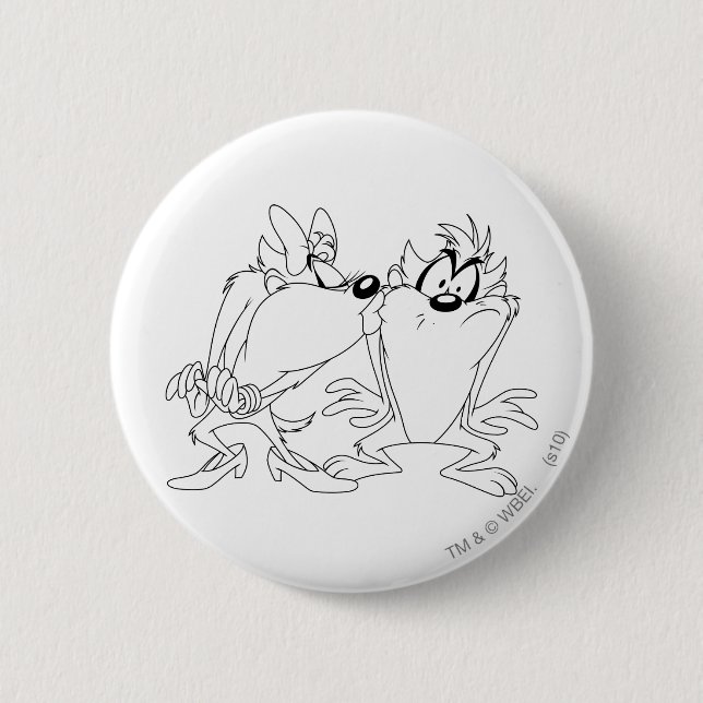 TAZ™ und Girl Button (Vorderseite)