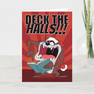 TAZ™ Weihnachtslieder Feiertagskarte