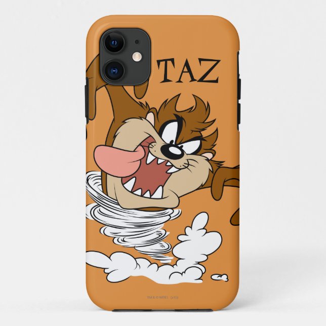 TAZ™ Whirling Tornado Case-Mate iPhone Hülle (Rückseite)