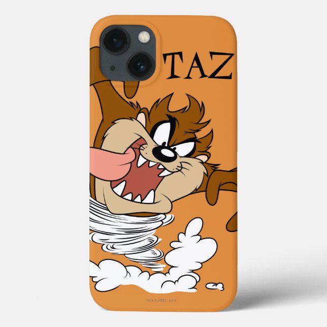 TAZ™ Whirling Tornado Case-Mate iPhone Hülle (Rückseite)