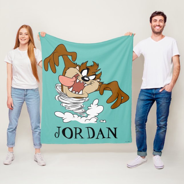 TAZ™ Whirling Tornado Fleecedecke (Beispiel)