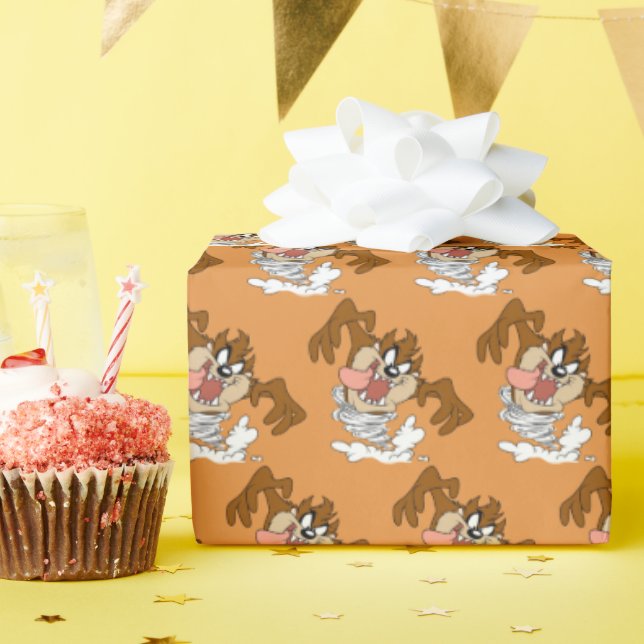 TAZ™ Whirling Tornado Geschenkpapier (Geburtstagsparty)