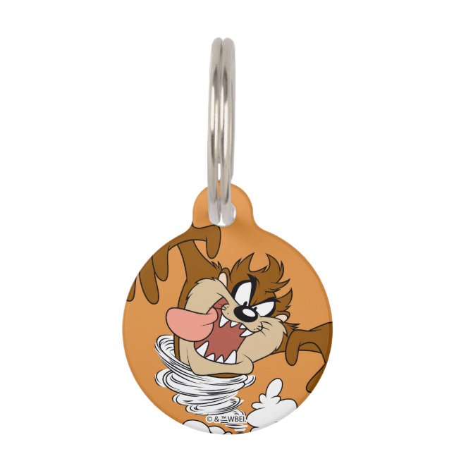 TAZ™ Whirling Tornado Haustiermarke (Vorderseite)