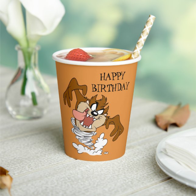 TAZ™ Whirling Tornado Pappbecher (In Situ)