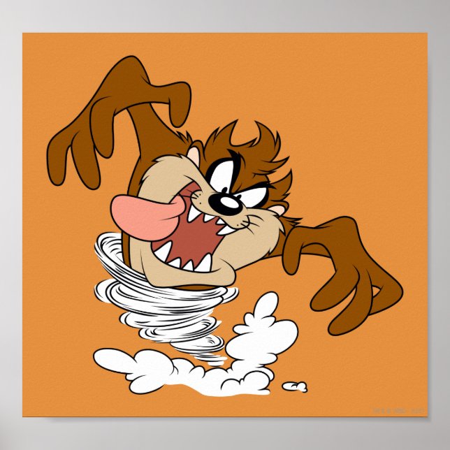 TAZ™ Whirling Tornado Poster (Vorne)