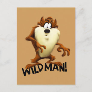 TAZ™ - Wilder Mann Postkarte