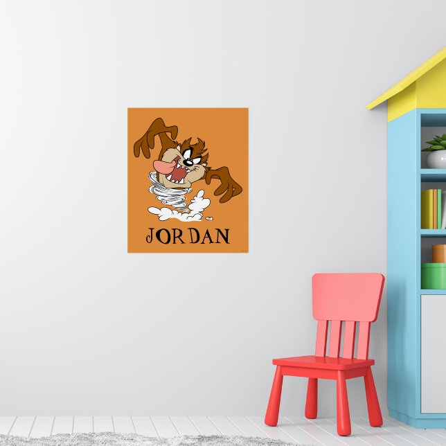 TAZ™ Wirbelsturm Poster (Kinderzimmer 1)
