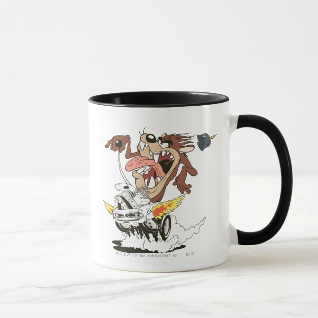 TAZ™ Wütendes Fahren Tasse (Rechts)